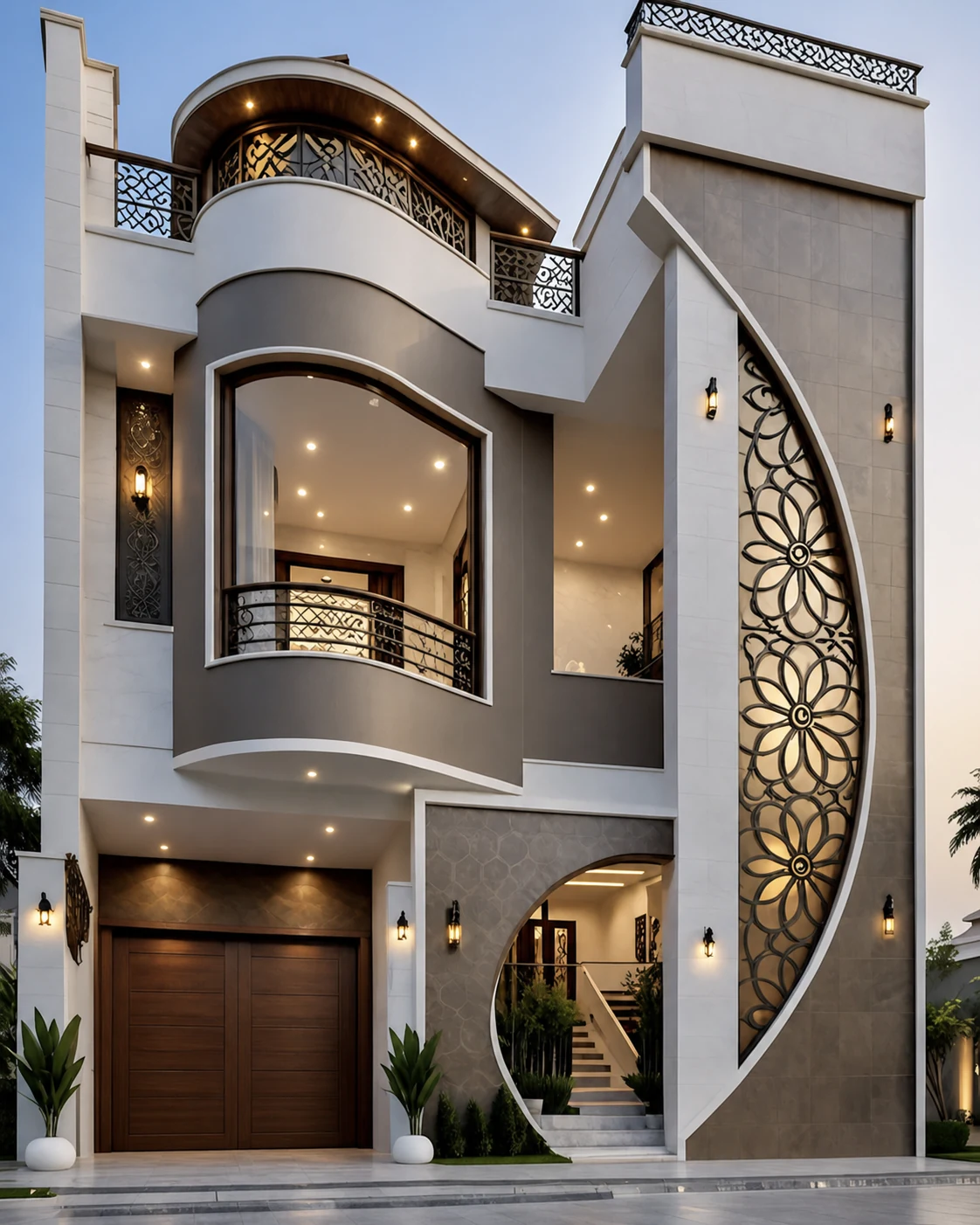 Sculptural Urban Villa